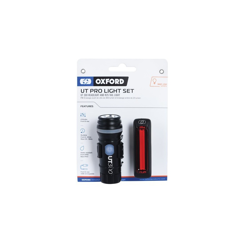 Oxford Ultratorch Pro Light Lumière avant + arrière vélo