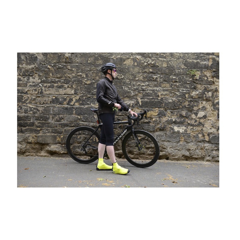 Návleky na cyklistické tretry Oxford Bright Shoes 1.0 fluo žluté