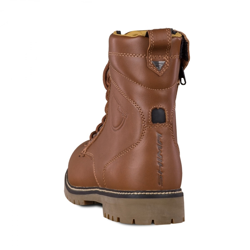 Bottes de moto Shima Thomson marron