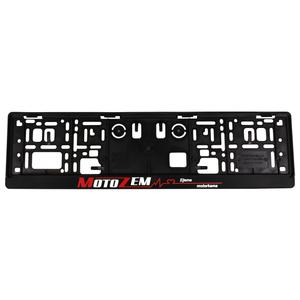 Tapis de voiture sous la plaque d'immatriculation MotoZem