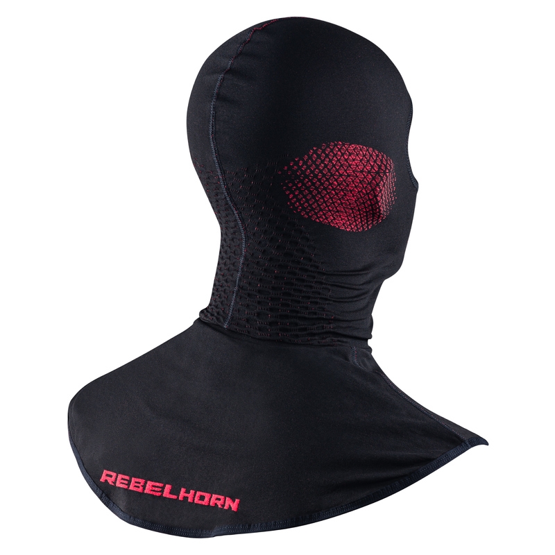 Casque thermique Rebelhorn Therm II noir-rouge