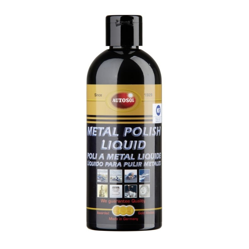 Emulsion de nettoyage et de polissage des métaux Autosol Metal Polish Liquid 250 ml