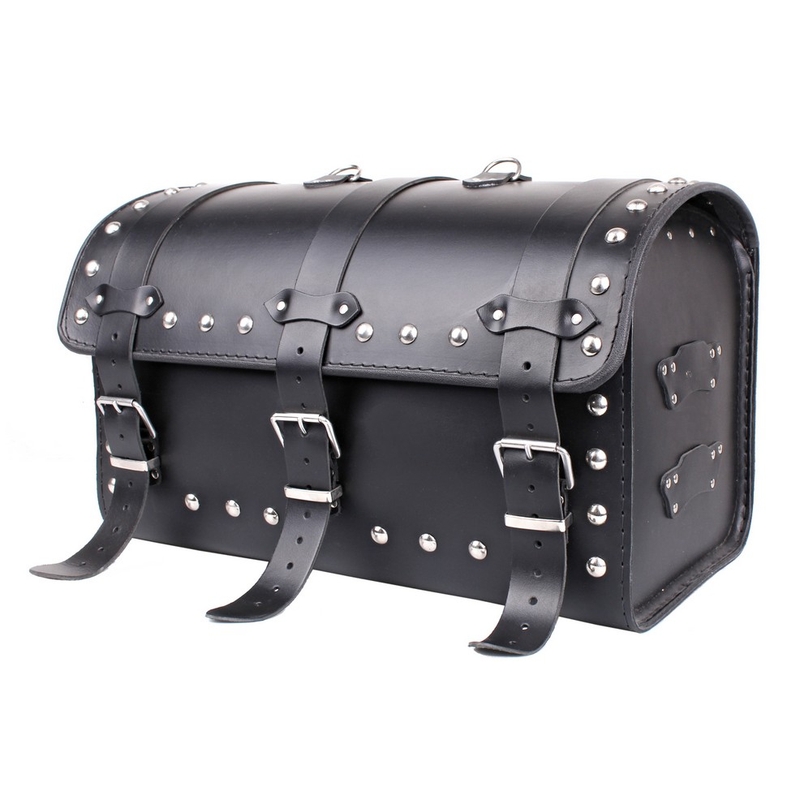 Mallette de moto en cuir Chopper RSA-3B