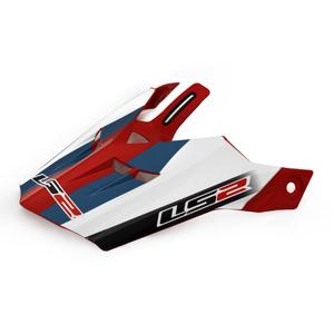 Visière de casque pour LS2 PEAK MX456 Tuareg REPUBLIQUE TCHEQUE