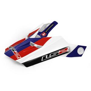 Visière de casque pour LS2 PEAK MX456 Tuareg SLOVAKIA