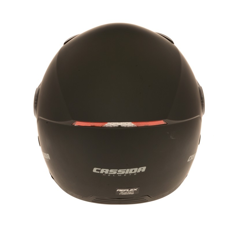Cassida Casque moto ouvert Reflex noir mat