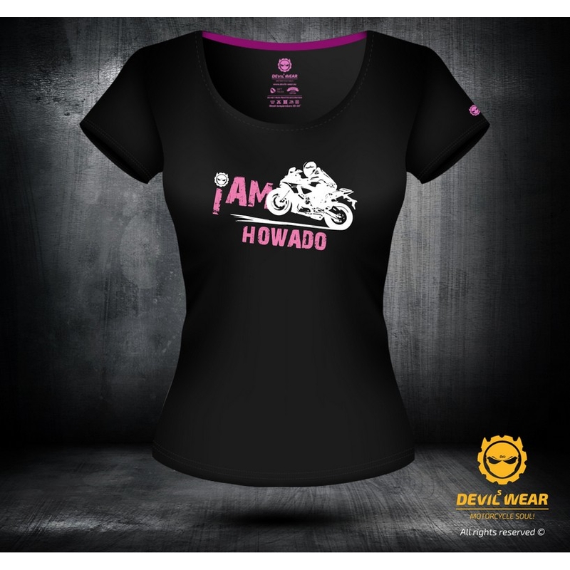 Dámské triko Devils Wear - I am Howado výprodej