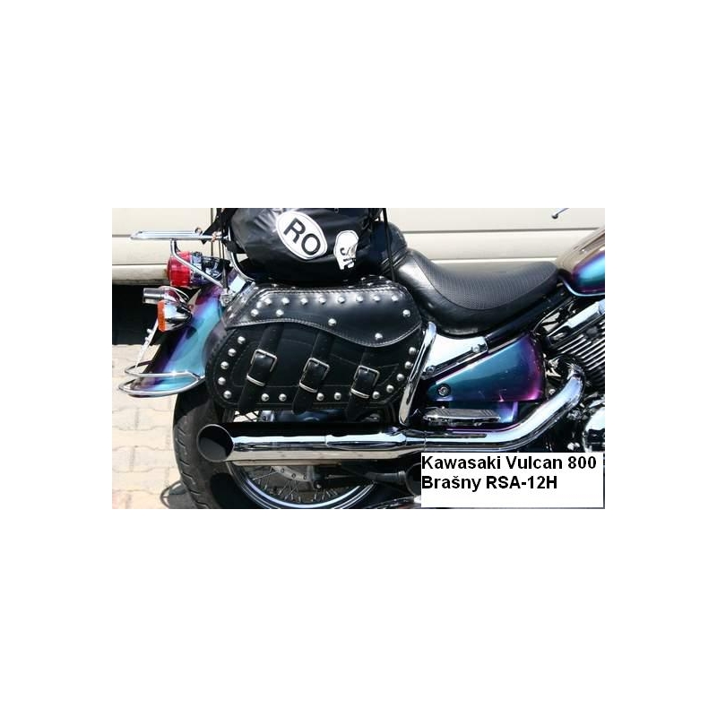 Chopper RSA-12H sacoches moto en cuir