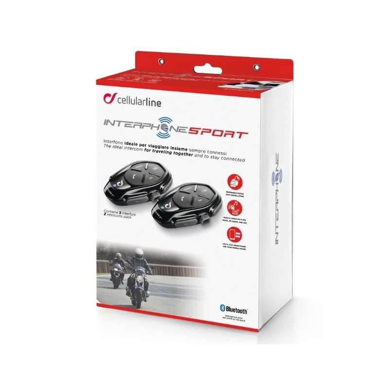 CellularLine Interphone Sport Twin Pack
