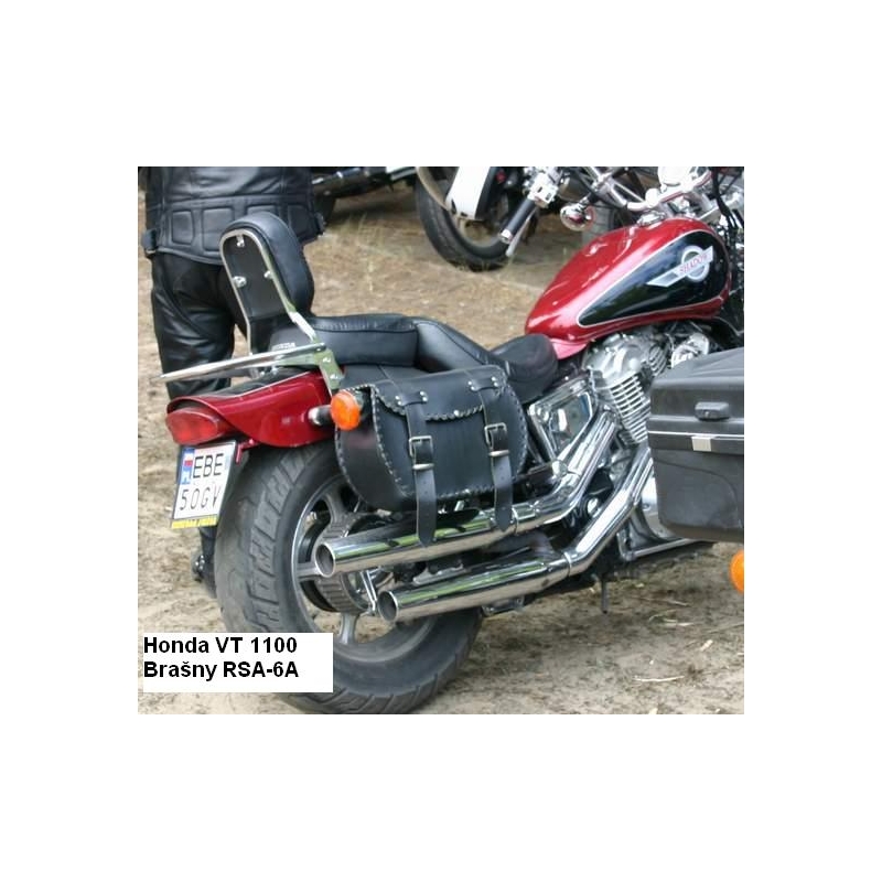 Chopper RSA-6A sacoches en cuir pour motos