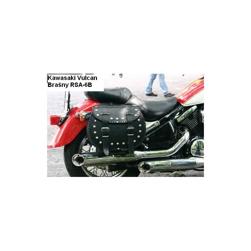 Chopper RSA-6B sacoches en cuir pour motos