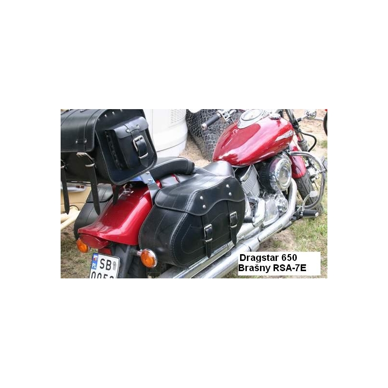 Chopper RSA-7A sacoches en cuir pour motos