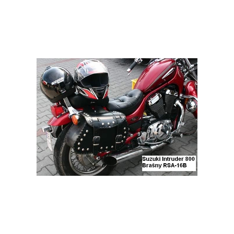 Chopper RSA-16B sacoches en cuir pour motos