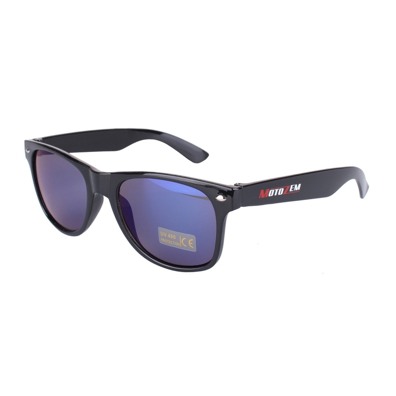 Lunettes de protection MotoZem - bleu
