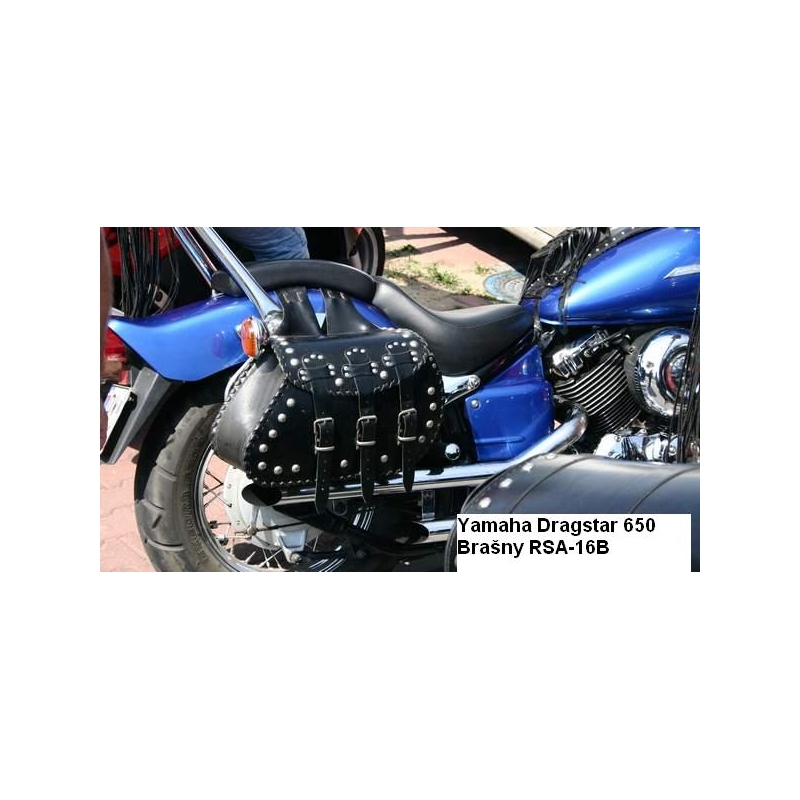 Chopper RSA-16D sacoches en cuir pour motos