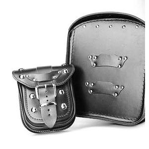 Pochette en cuir pour mallette de moto RSA-1B