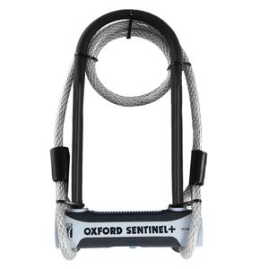 Serrure Oxford U Profile Sentinel Shackle Duo noir-gris