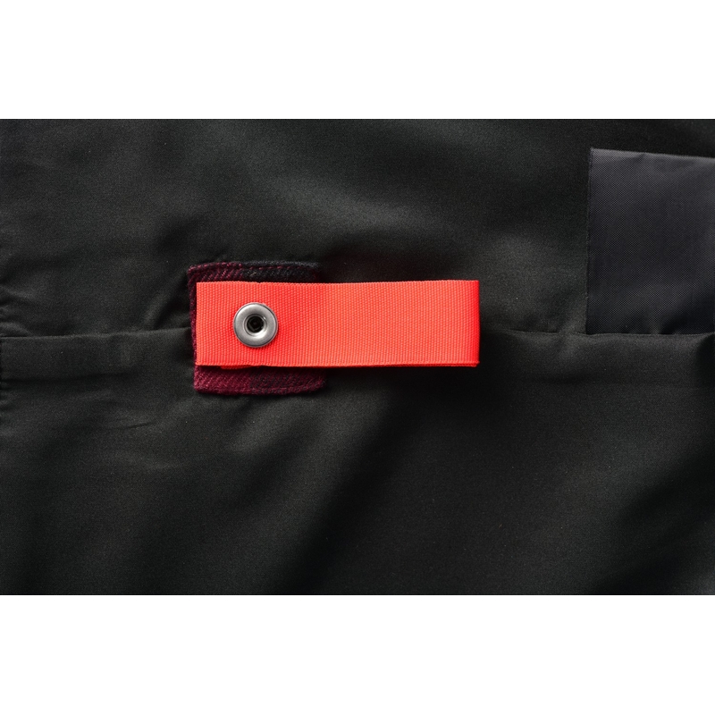 Chemise moto Oxford Kickback 2.0 rouge et noir soldes