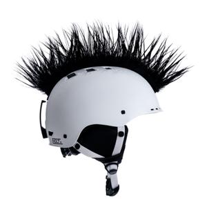 Wiggystyle Mohawk Helmet Casque noir