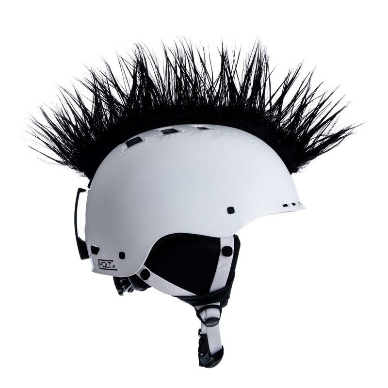 Wiggystyle Mohawk Helmet Casque noir