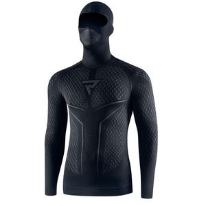 T-shirt thermique Rebelhorn Therm II 2in1 noir-gris
