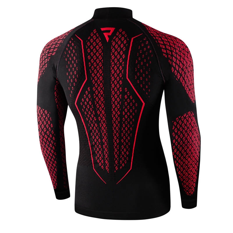 Chemise thermique Rebelhorn Therm II noir-rouge