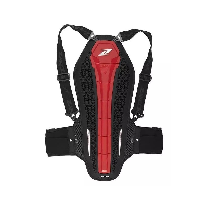 Protège-dos Zandona Hybrid Back Pro X6 rouge 158-167 cm