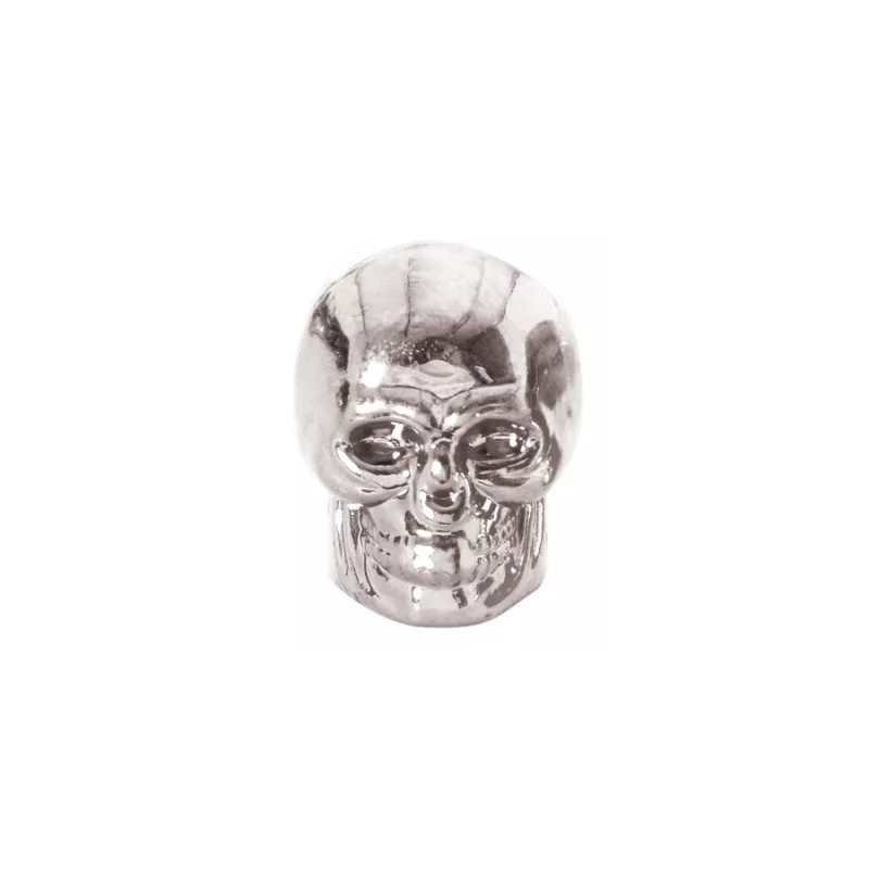 Bouchons de valve argentés Oxford Skull