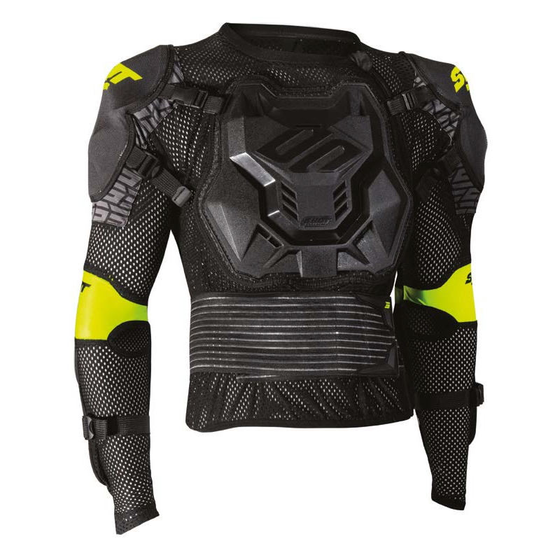 Protège-corps Shot Optimal 2.0 noir-jaune fluo