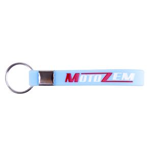 Porte-clés MotoZem bleu