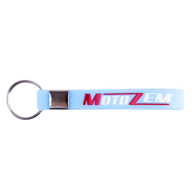 Porte-clés MotoZem bleu