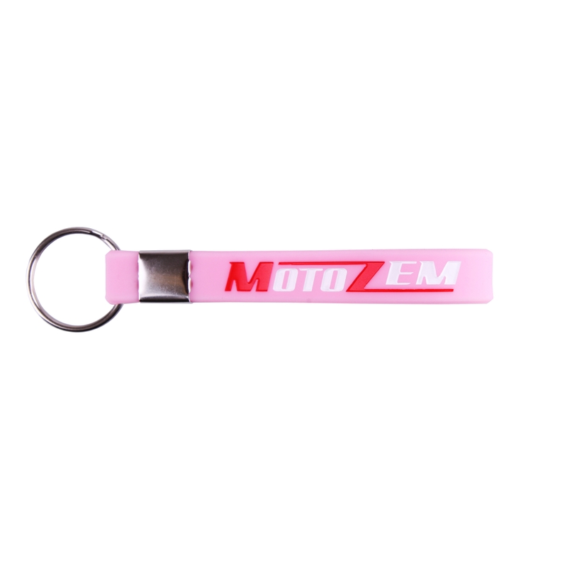 Porte-clés MotoZem rose