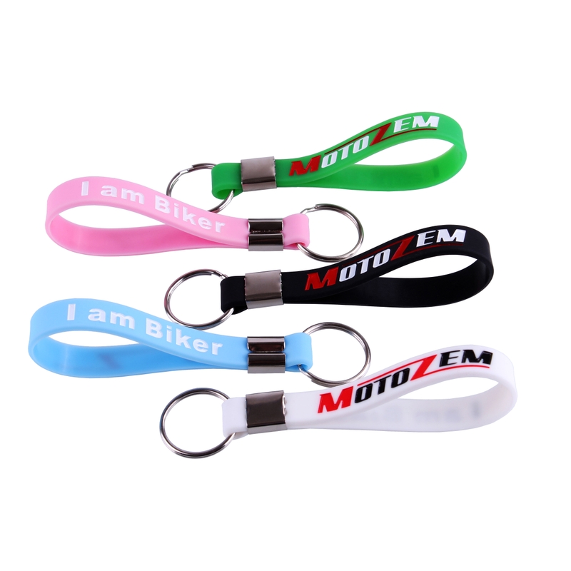 Porte-clés MotoZem rose