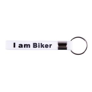 Porte-clés MotoZem blanc