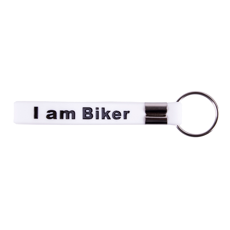 Porte-clés MotoZem blanc