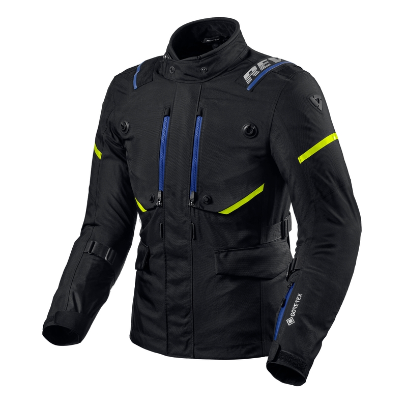 Veste moto Revit Vertical GTX noir