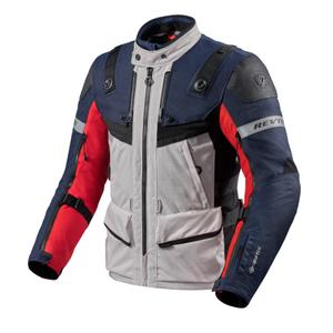 Veste moto Revit Defender 3 GTX rouge et bleu