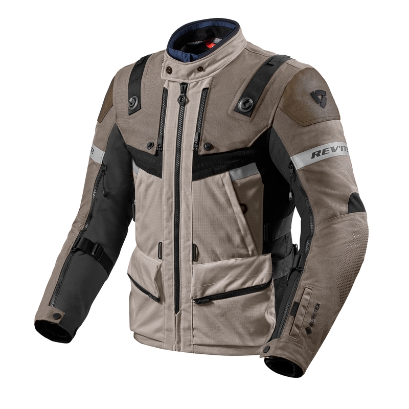 Veste moto Revit Defender 3 GTX marron-noir