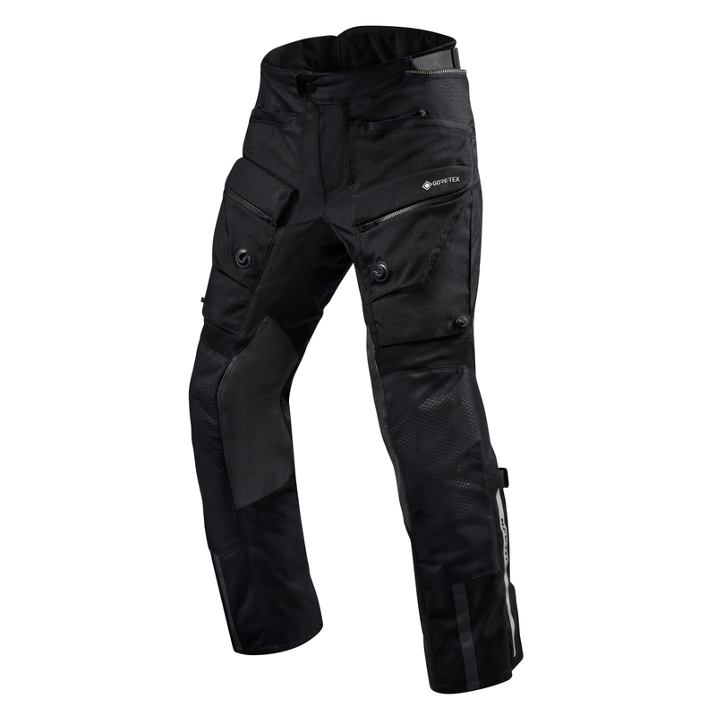Revit Defender 3 GTX pantalon moto noir court