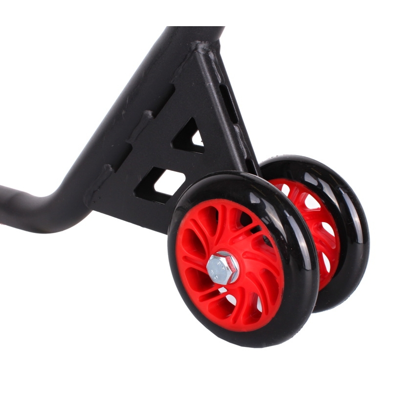 Béquille avant moto avec roues R-TOOL EVO