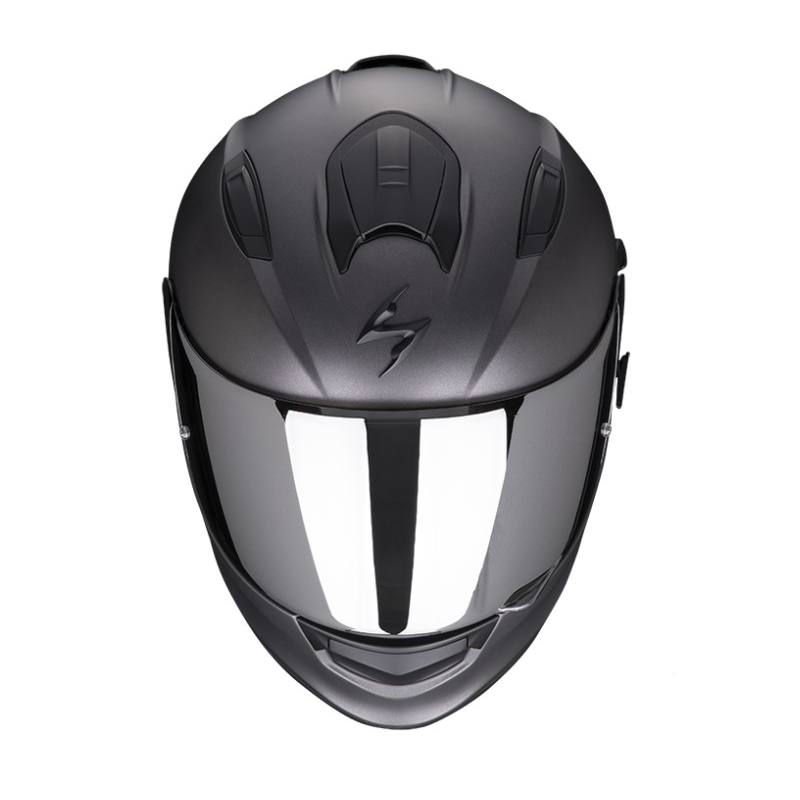 Casque moto intégral Scorpion Exo-491 Solid anthracite mat