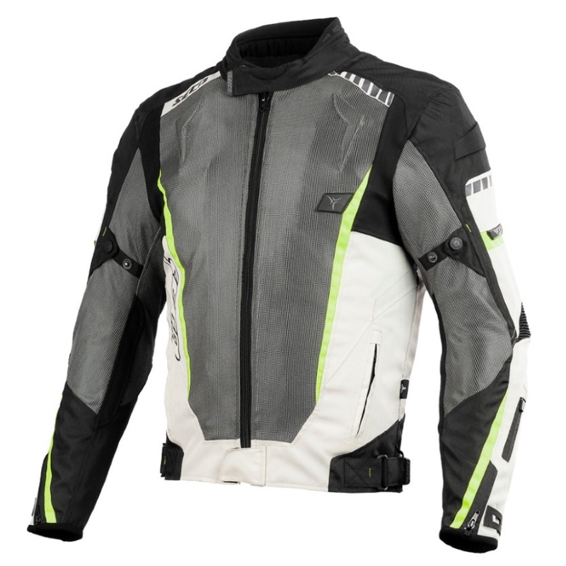 Veste moto SECA Airflow II grise soldes