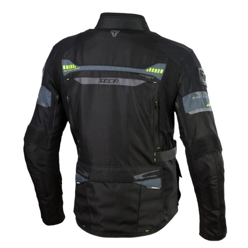 Veste moto SECA Arrakis II noir soldes
