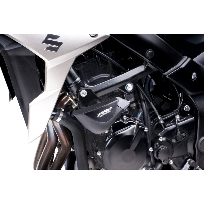 Padací protektory Puig PRO - Suzuki GSX-R1000 (09-14) černé
