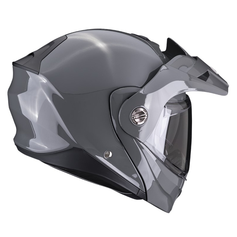 Casque de moto SCORPION ADX-2 Gris ciment uni