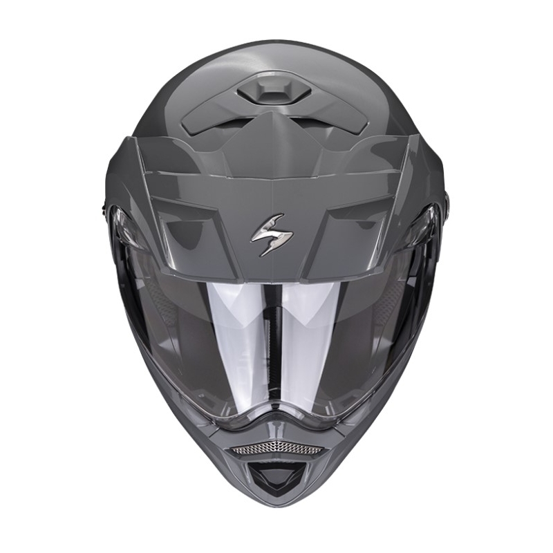 Casque de moto SCORPION ADX-2 Gris ciment uni