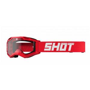 Lunettes de motocross Shot Assault 2.0 Rouge solide