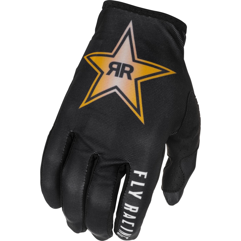 Motokrosové rukavice FLY Racing F-16 2022 černé rockstar