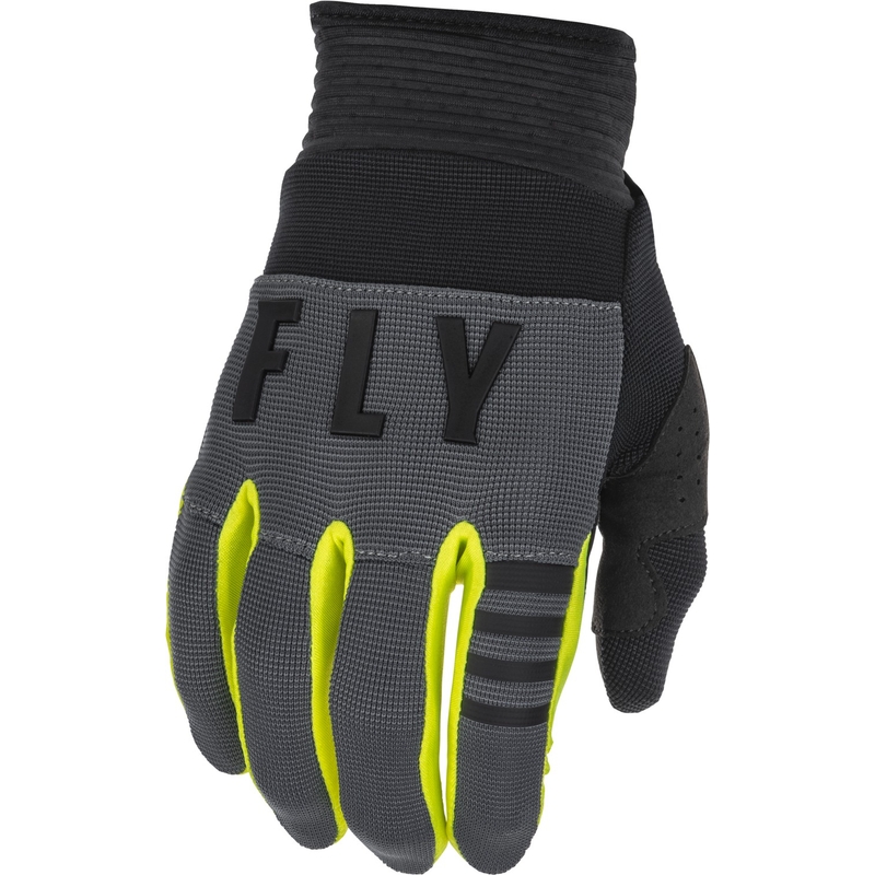 Motokrosové rukavice FLY Racing F-16 2022 černo-šedo-fluo žluté