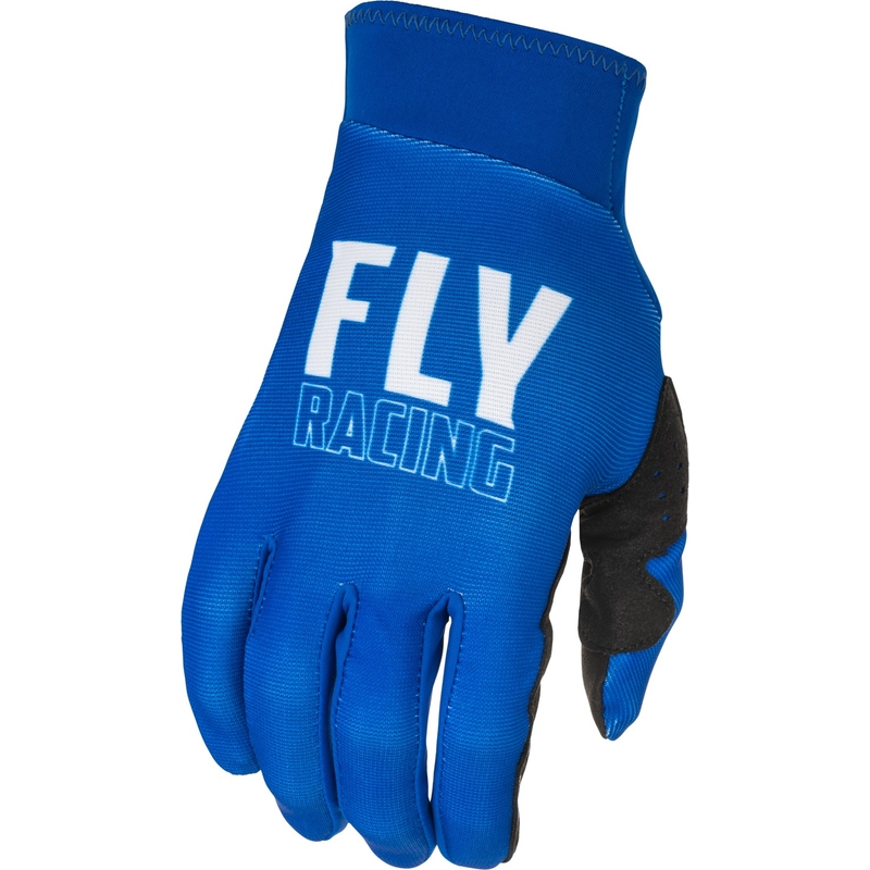 Motokrosové rukavice FLY Racing Pro Lite bílo-modré